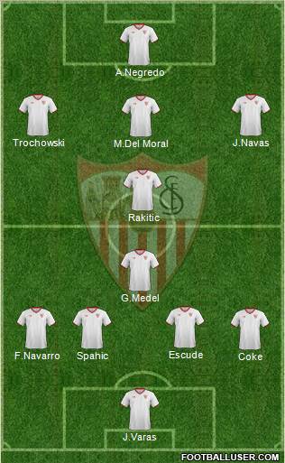 Sevilla F.C., S.A.D. Formation 2011