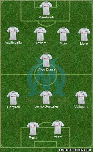 Olympique de Marseille Formation 2011
