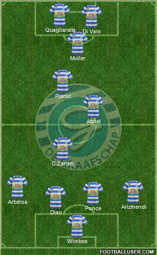 De Graafschap Formation 2011
