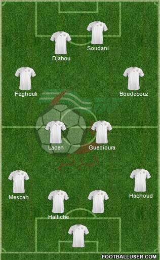 Algeria Formation 2011