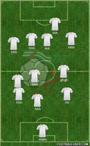 Algeria Formation 2011