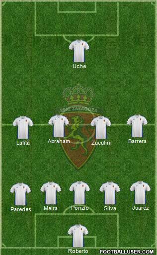R. Zaragoza S.A.D. Formation 2011