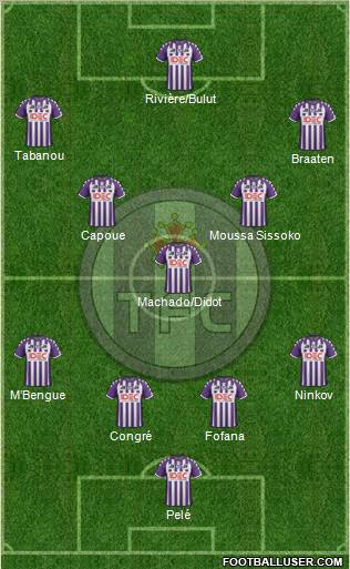 Toulouse Football Club Formation 2011