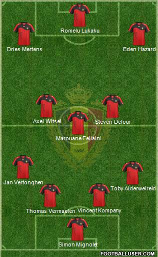 Belgium Formation 2011