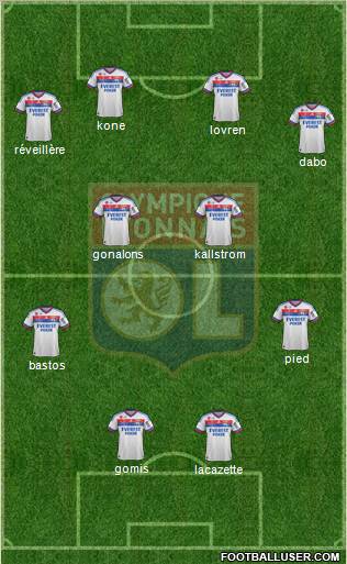 Olympique Lyonnais Formation 2011