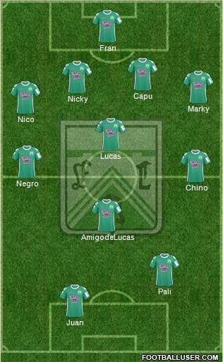 Ferro Carril Oeste Formation 2011
