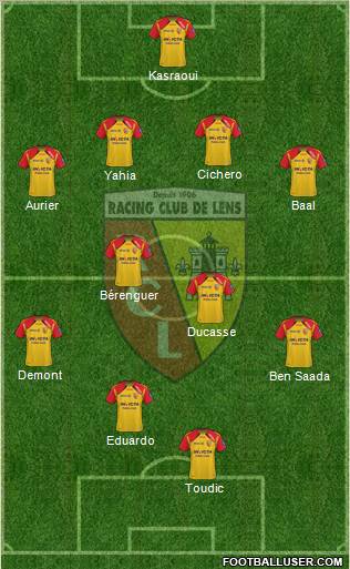 Racing Club de Lens Formation 2011