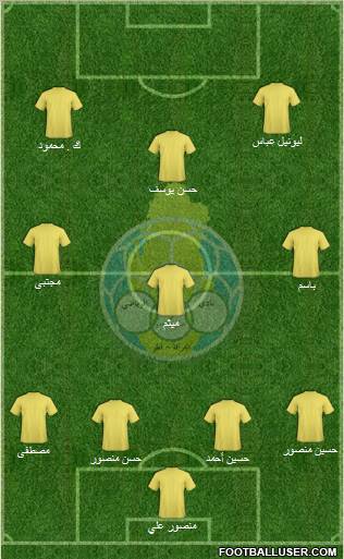 Al-Gharrafa Sports Club Formation 2011