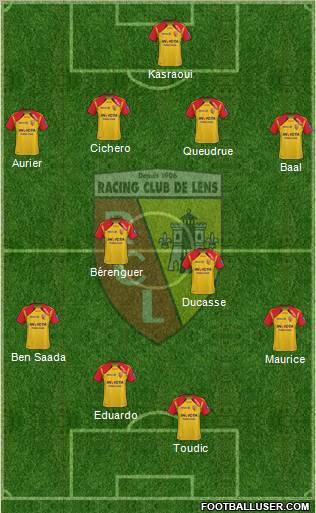 Racing Club de Lens Formation 2011