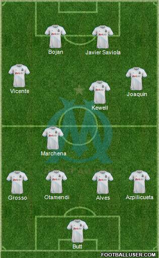 Olympique de Marseille Formation 2011