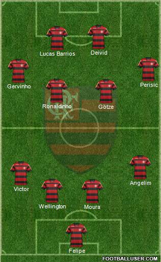 CR Flamengo Formation 2011