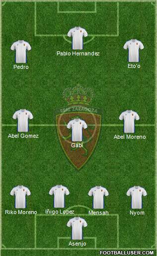 R. Zaragoza S.A.D. Formation 2011