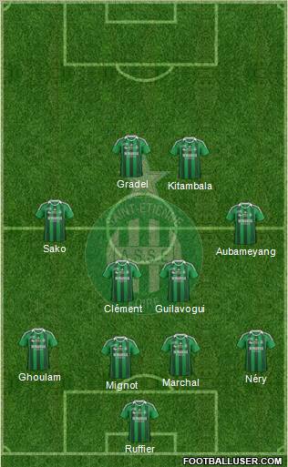 A.S. Saint-Etienne Formation 2011