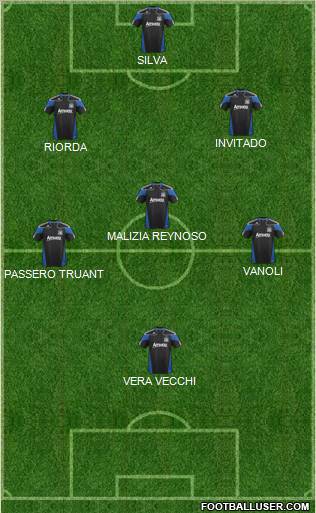 San Jose Earthquakes Formation 2011