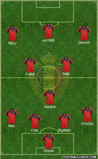 Belgium Formation 2011