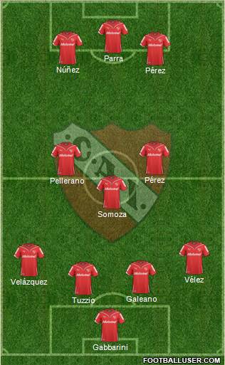 Independiente Formation 2011