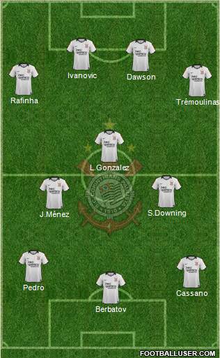 SC Corinthians Paulista Formation 2011