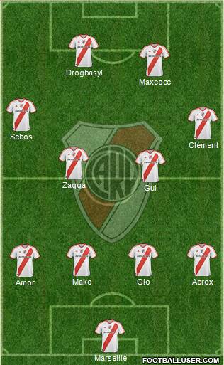 River Plate Formation 2011