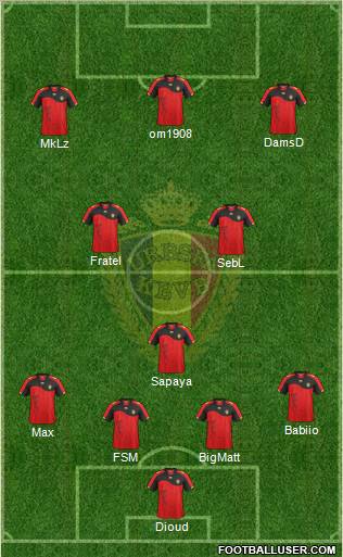 Belgium Formation 2011