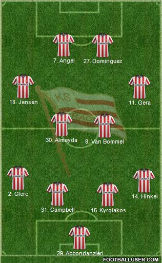 Cracovia Krakow Formation 2011
