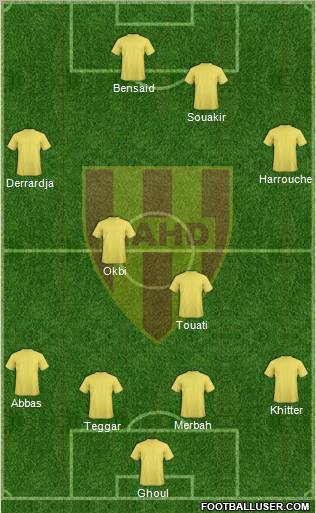 Nasr Athletic Hussein-Dey Formation 2011