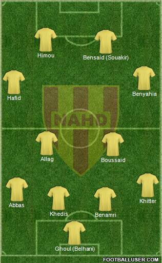 Nasr Athletic Hussein-Dey Formation 2011