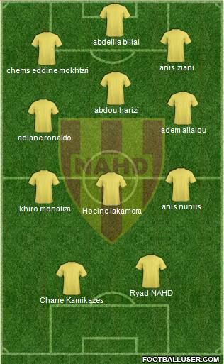 Nasr Athletic Hussein-Dey Formation 2011