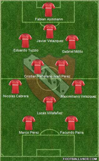 Independiente Formation 2011