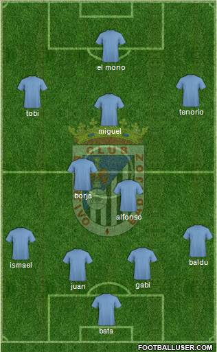 C.D. Badajoz S.A.D. Formation 2011