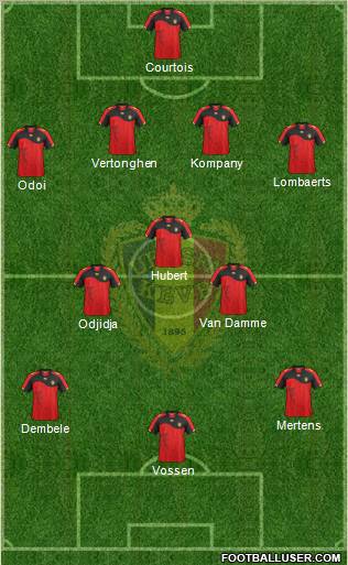 Belgium Formation 2011
