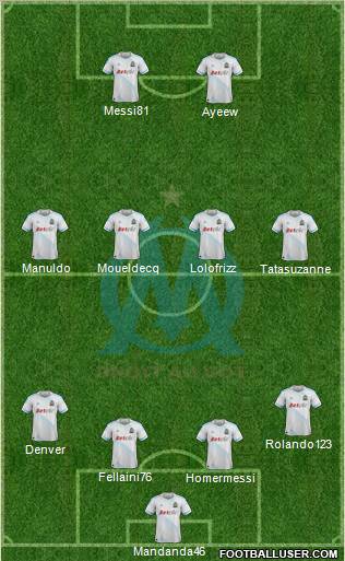 Olympique de Marseille Formation 2011