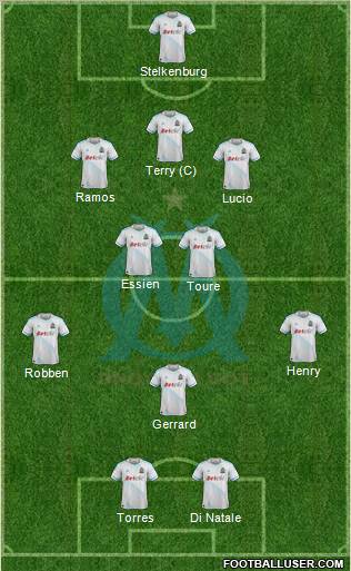 Olympique de Marseille Formation 2011
