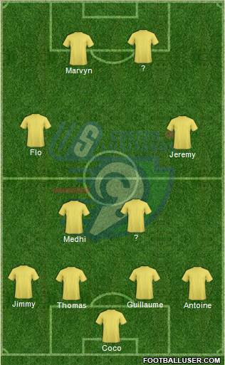 Union Sportive Créteil-Lusitanos Football Formation 2011