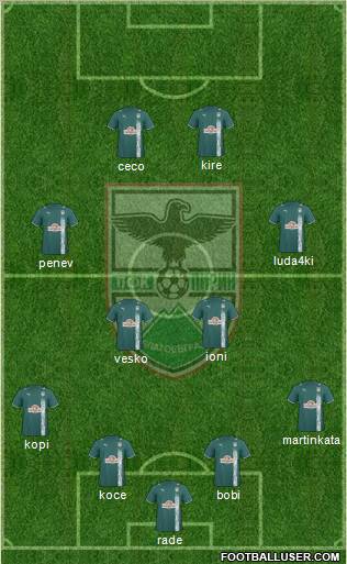 Pirin Blagoevgrad (Blagoevgrad) Formation 2011