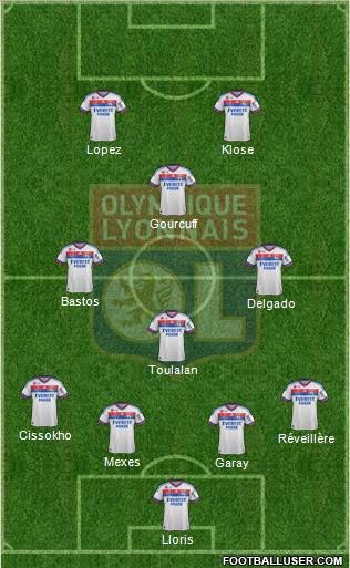 Olympique Lyonnais Formation 2011