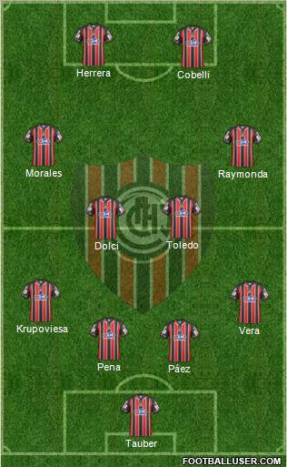 Chacarita Juniors Formation 2011