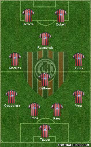 Chacarita Juniors Formation 2011
