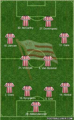 Cracovia Krakow Formation 2011