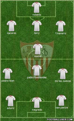 Sevilla F.C., S.A.D. Formation 2011