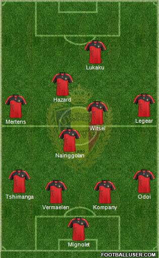 Belgium Formation 2011
