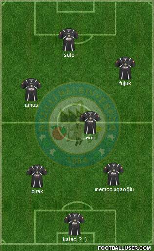 Nazilli Belediyespor Formation 2011
