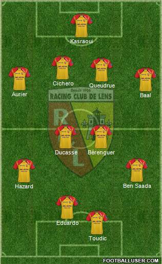 Racing Club de Lens Formation 2011