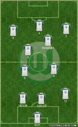 VfL Wolfsburg Formation 2011