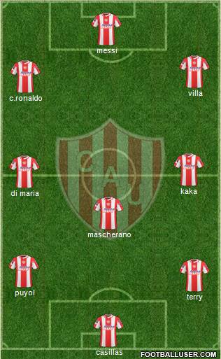Unión de Santa Fe Formation 2011