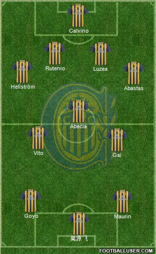 Rosario Central Formation 2011