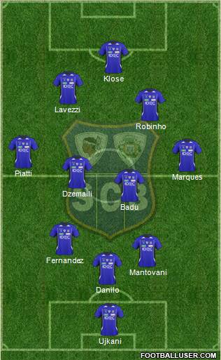 Sporting Club Bastia Formation 2011
