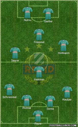 SK Rapid Wien Formation 2011