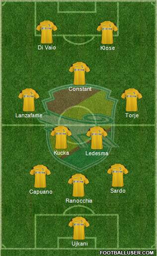 JEF United Ichihara Chiba Formation 2011