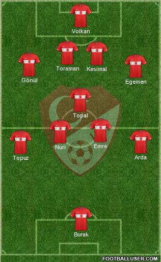 Turkey Formation 2011