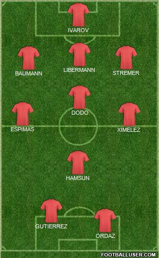 Pro Evolution Soccer Team Formation 2011